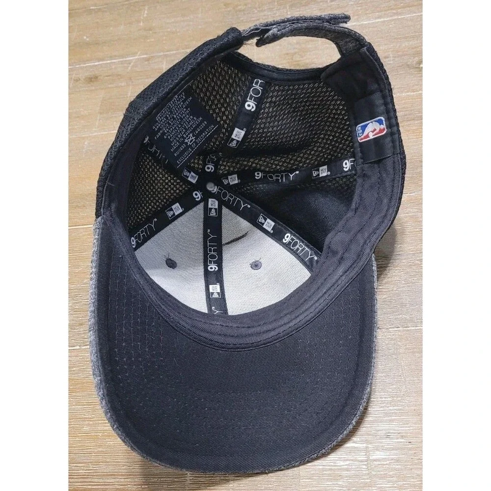 Orlando Magic Hat NBA New Era Adjustable Kids Youth Cap 9Forty Black Gray Bball